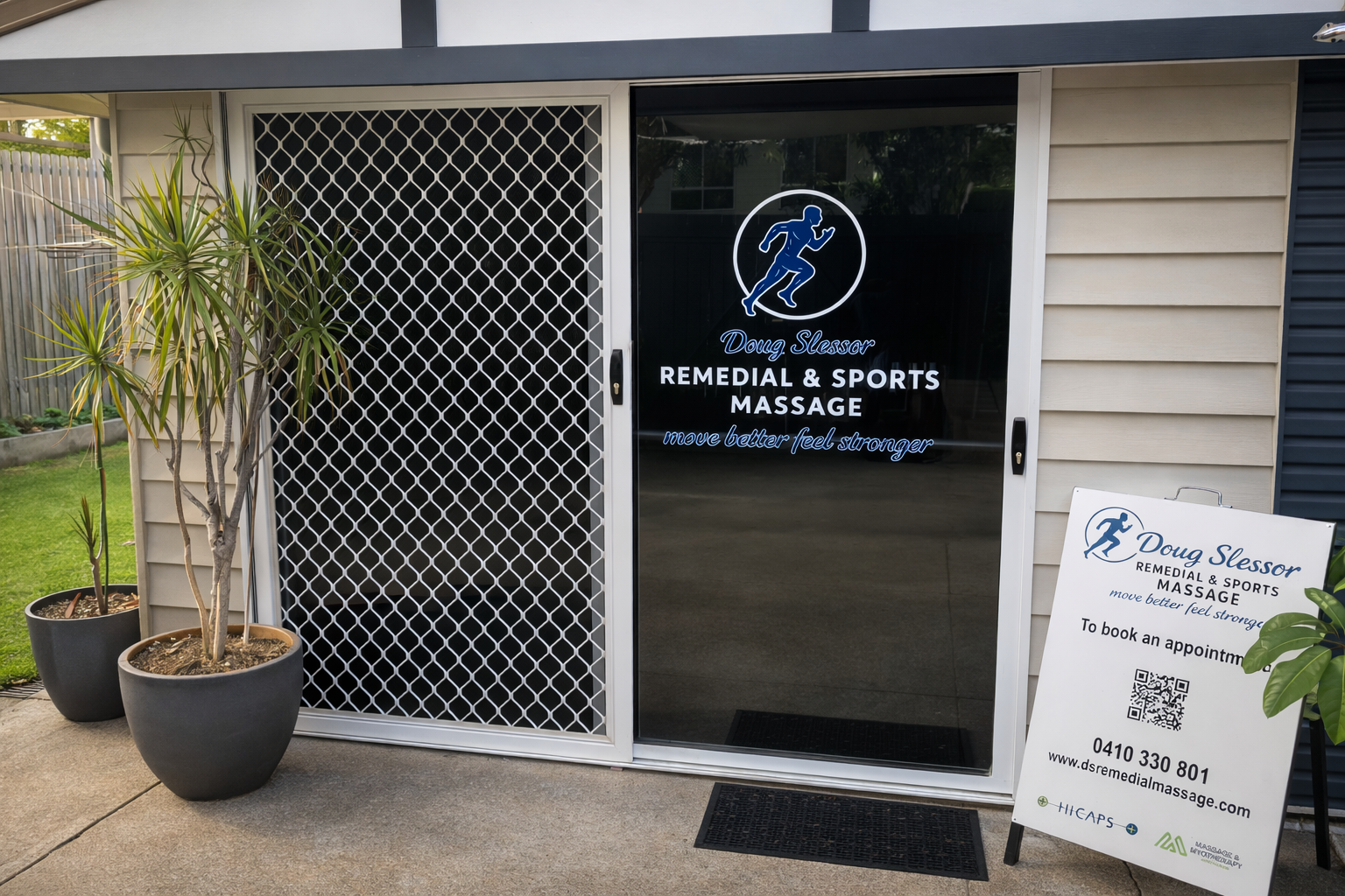 DS Remedial Massage studio exterior, Oxley